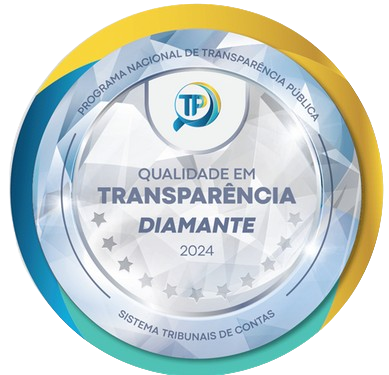 Imagem do selo de Qualidade Transparência Diamante - Gestão 2024